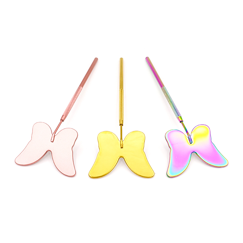 Beauty Makeup Supply - 1Pc Butterfly Shape Eyelash Mirror Magnifying