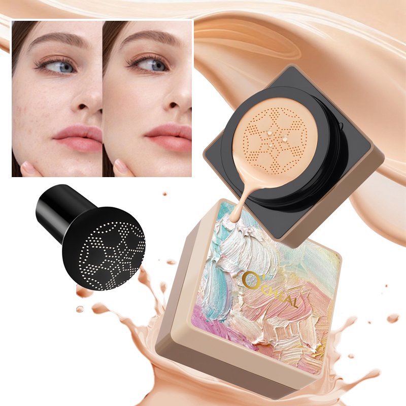 Concealer Full Coverage - O'CHEAL Mushroom Cushion CC Cream Face