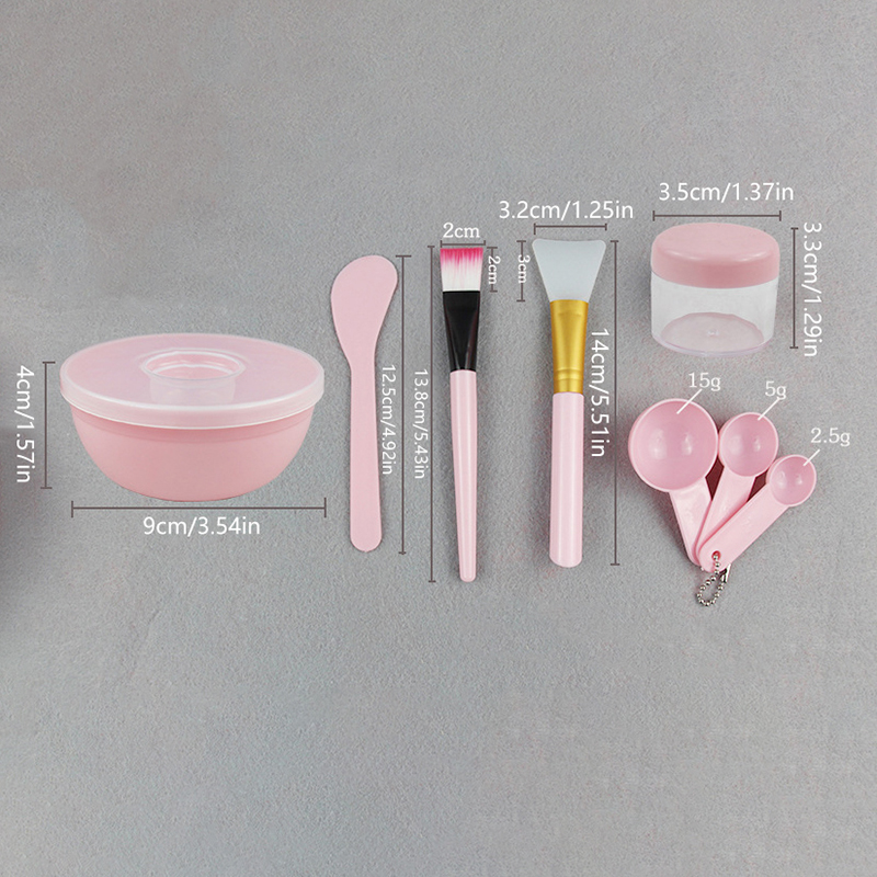 Beauty Makeup Supply - Facial Brush Mask Bowl Spoon Set