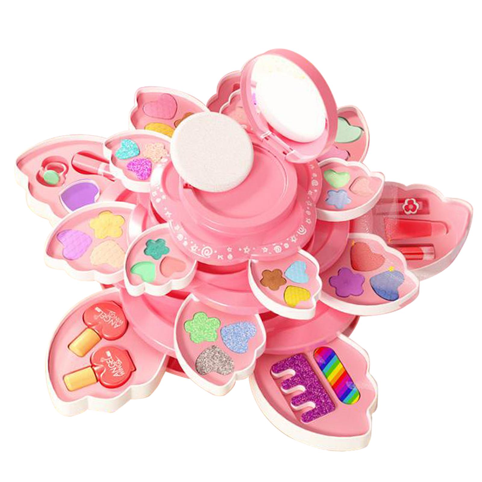 Beauty Makeup Vanity Set - Pretend Play Makeup Beauty Set,Kids Makeup