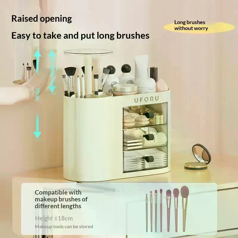 Auto Push Lifting Makeup Organ - Beauty Makeup Vanity Set ulasan dan harga