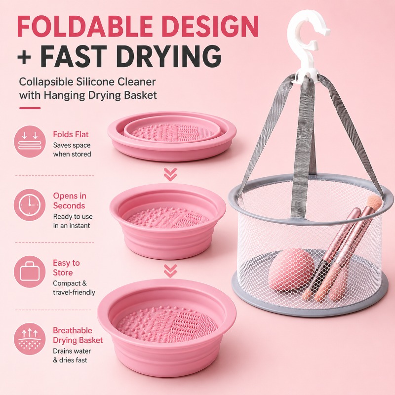 2-in-1 Silicone Makeup Brush C - Beauty Makeup Brushes ulasan dan harga