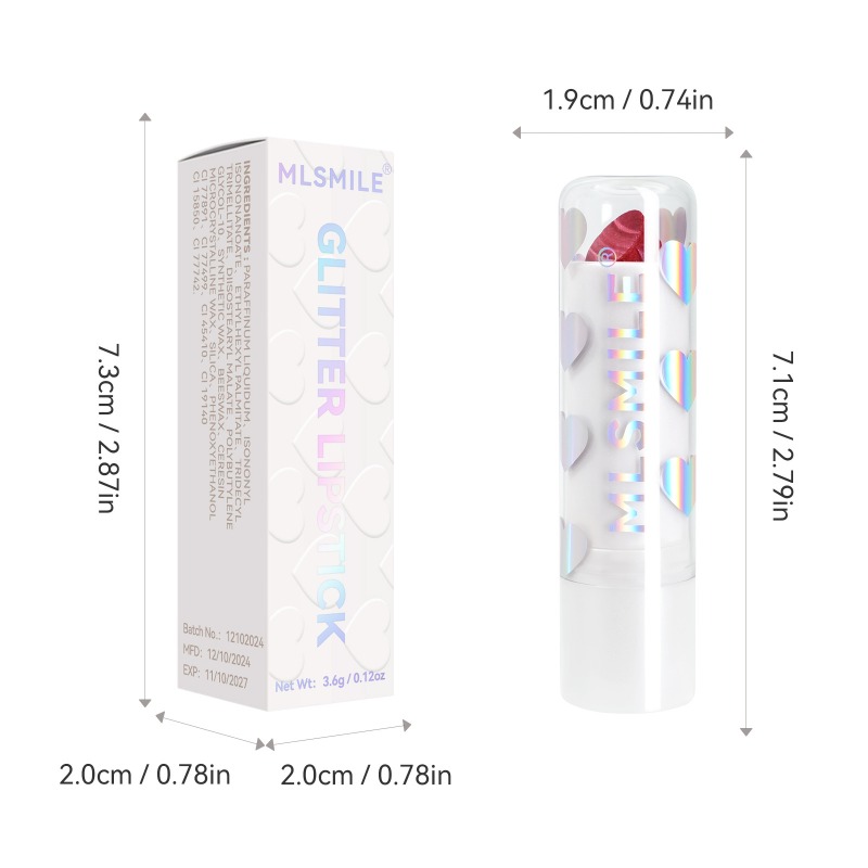 Starry Glitter Lipstick Long L - Beauty Makeup Store ulasan dan harga