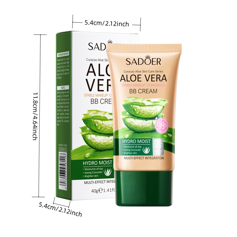 40g Aloe Vera Concealer Bb Cre - Concealer Full Coverage ulasan dan harga