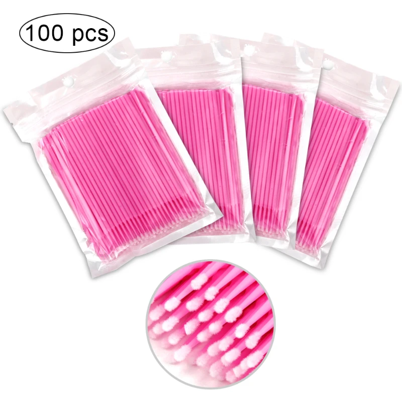 100Pcs/bag Disposable Eyelash  - Beauty Makeup Brands ulasan dan harga