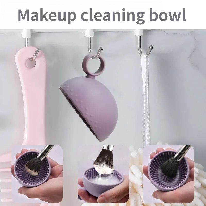 Soft Silicone Makeup Brush Cle - Beauty Makeup Brushes ulasan dan harga