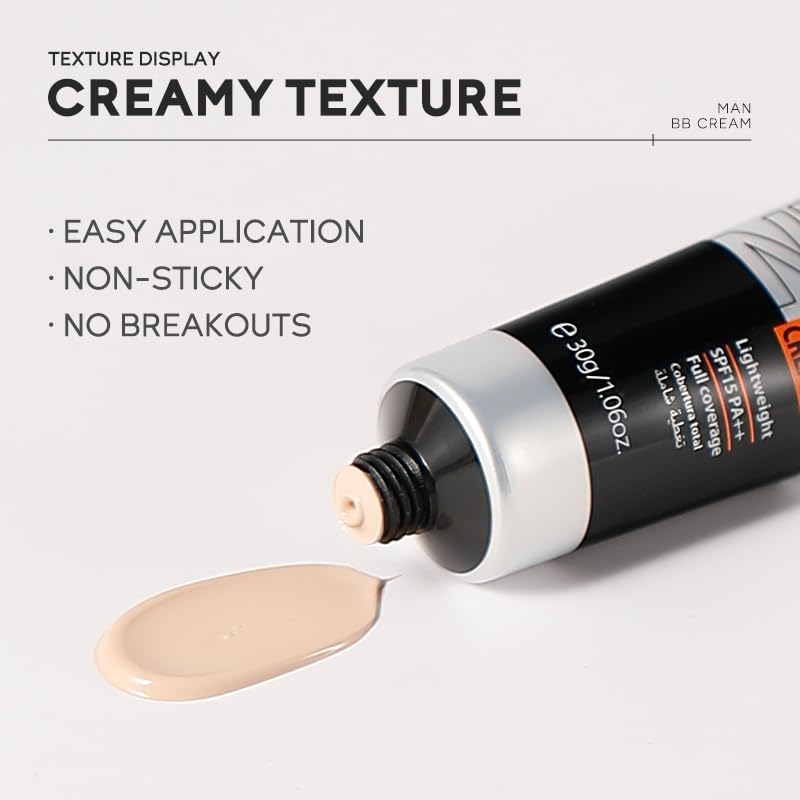 Men's BB Cream-Full Coverage L - Concealer Full Coverage ulasan dan harga