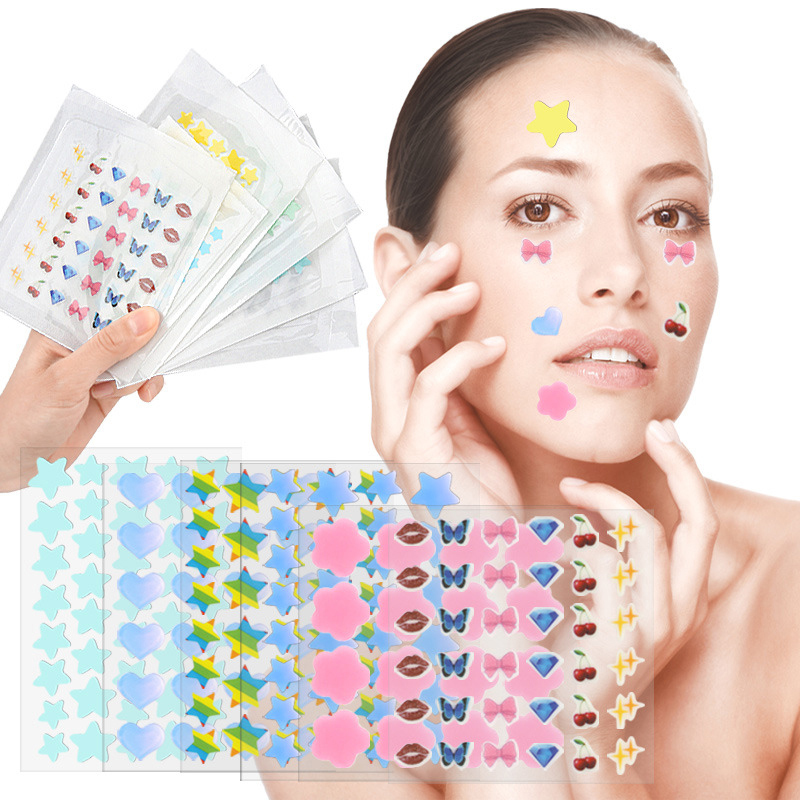 Color Cartoon Acne Patch Skin  - Beauty For You Makeup ulasan dan harga