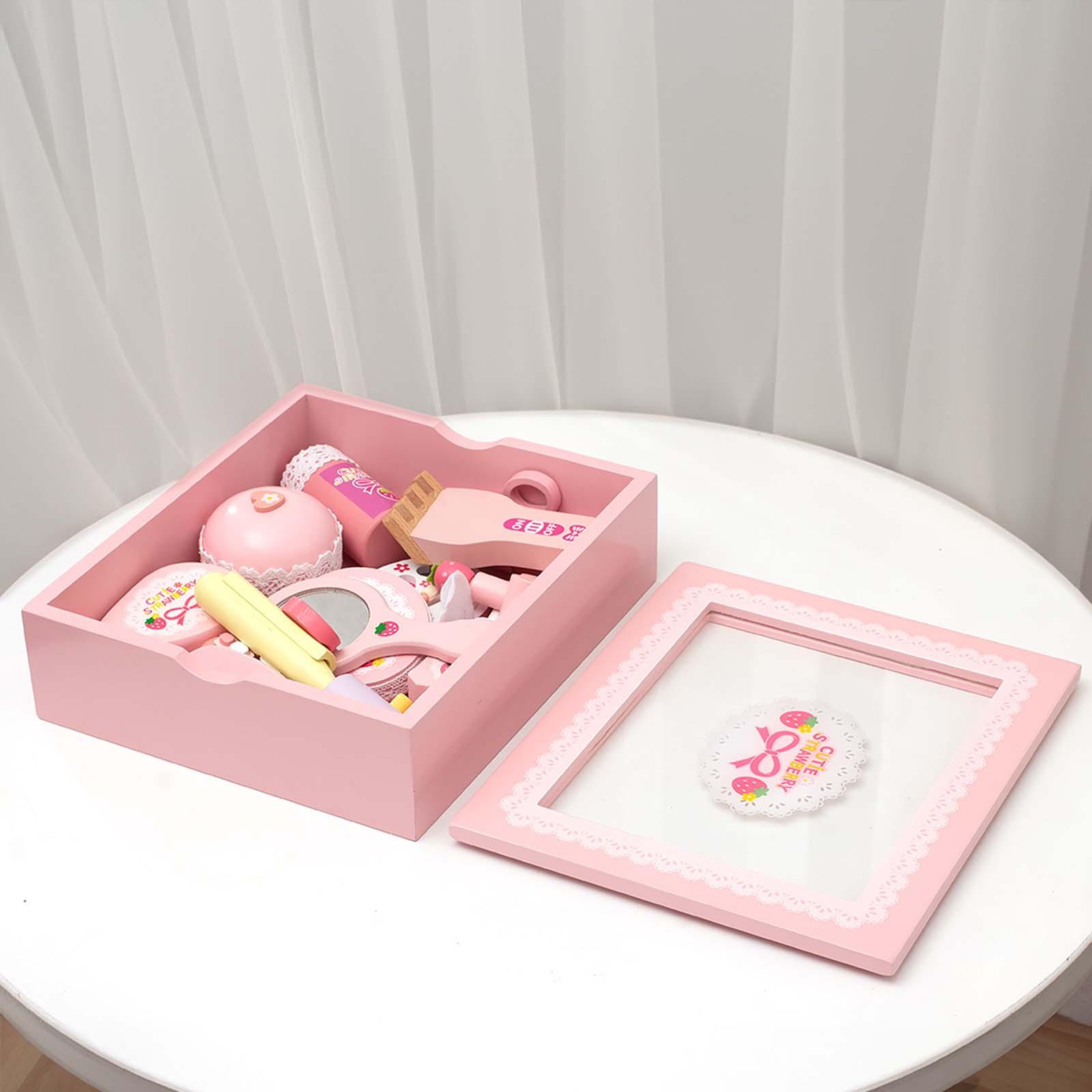 Wooden Makeup Beauty Toy Set L - Beauty Makeup Games ulasan dan harga