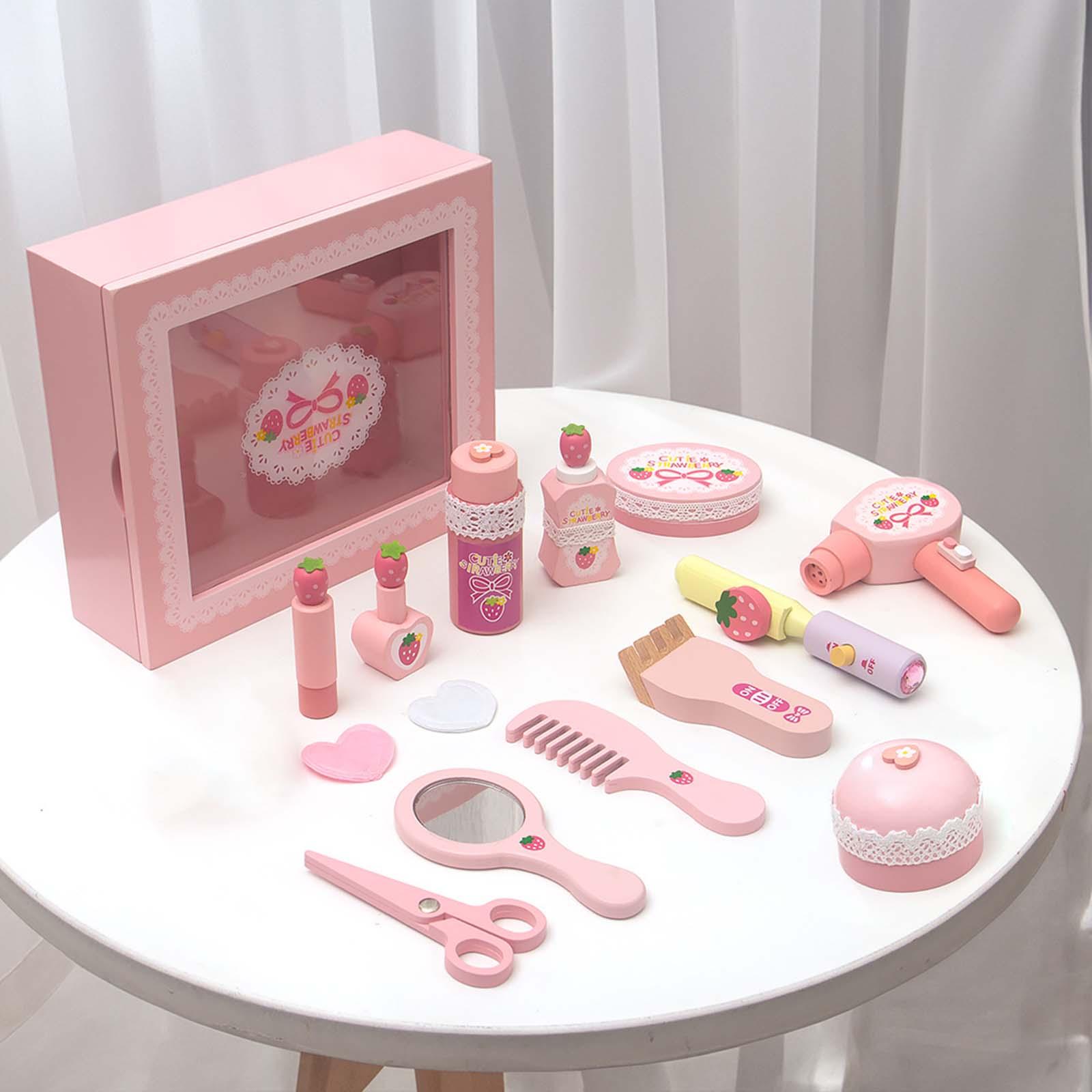 Wooden Makeup Beauty Toy Set L - Beauty Makeup Games ulasan dan harga