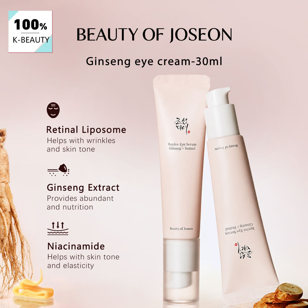 BEAUTY OF JOSEON Ginseng Eye C - Makeup Beauty Of Joseon ulasan dan harga