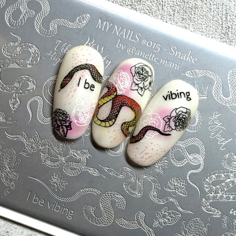XMQ NAIL ART STAMPING PLATES S - Nail Art Stamping Kit ulasan dan harga