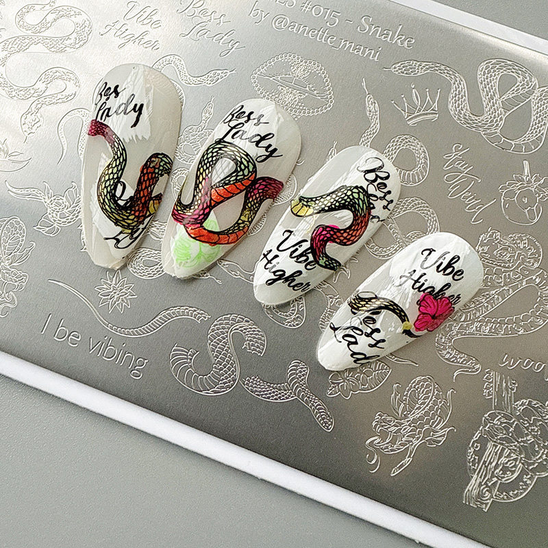 XMQ NAIL ART STAMPING PLATES S - Nail Art Stamping Kit ulasan dan harga