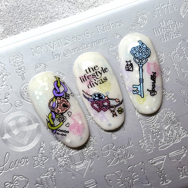 XMQ NAIL ART STAMPING PLATES S - Nail Art Stamping Kit ulasan dan harga