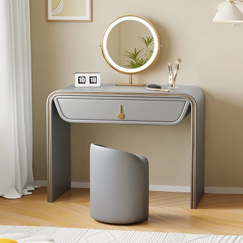Italian Aesthetic Vanity Table - Beauty Makeup Vanity Set ulasan dan harga