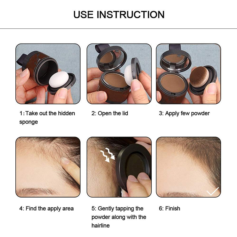 14 Color Hair Line Powder Blac - Concealer Full Coverage ulasan dan harga
