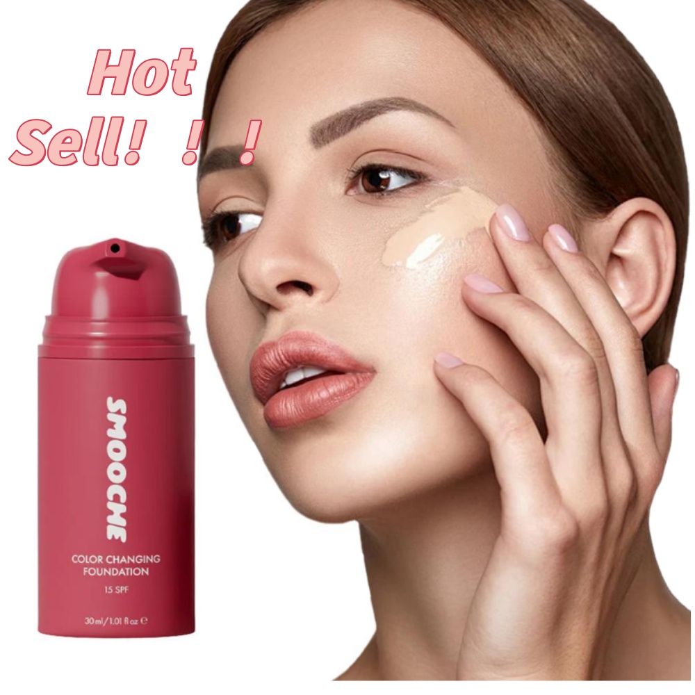 SMOOCHE Color Changing Foundat - Concealer Full Coverage ulasan dan harga