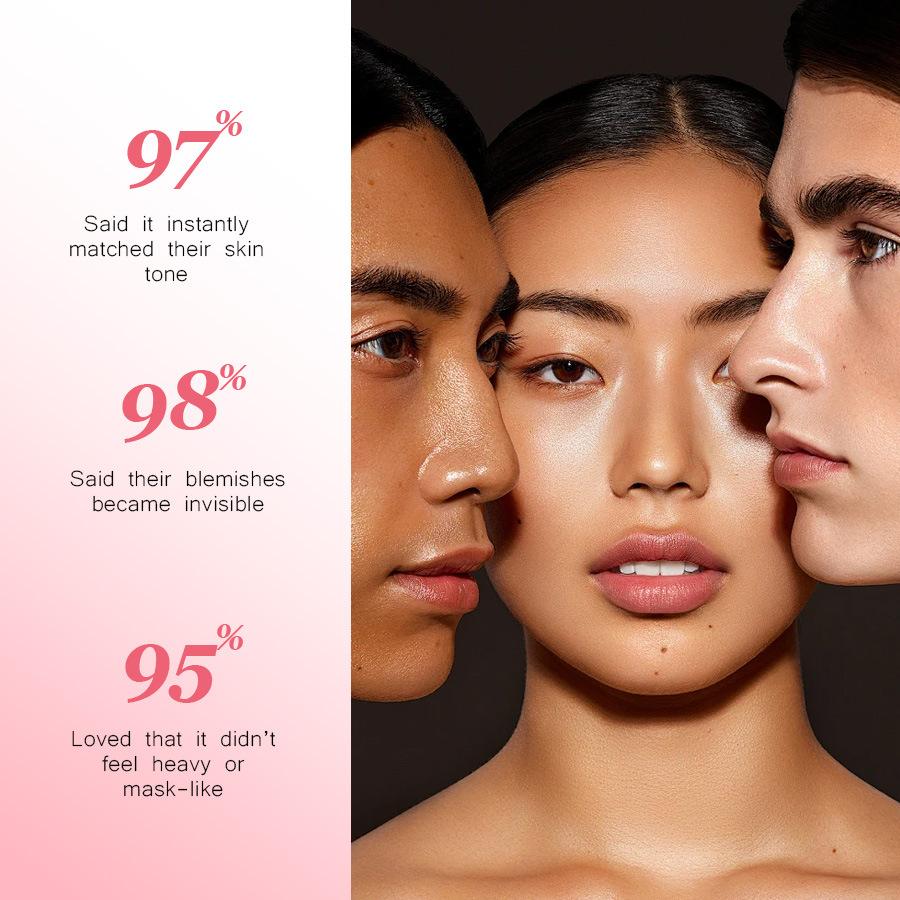 SMOOCHE Color Changing Foundat - Concealer Full Coverage ulasan dan harga