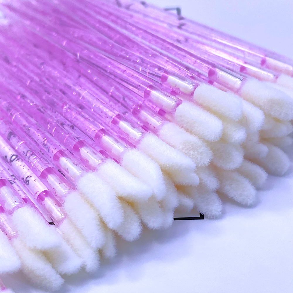100/300pcs Disposable Lip Brus - Beauty For You Makeup ulasan dan harga