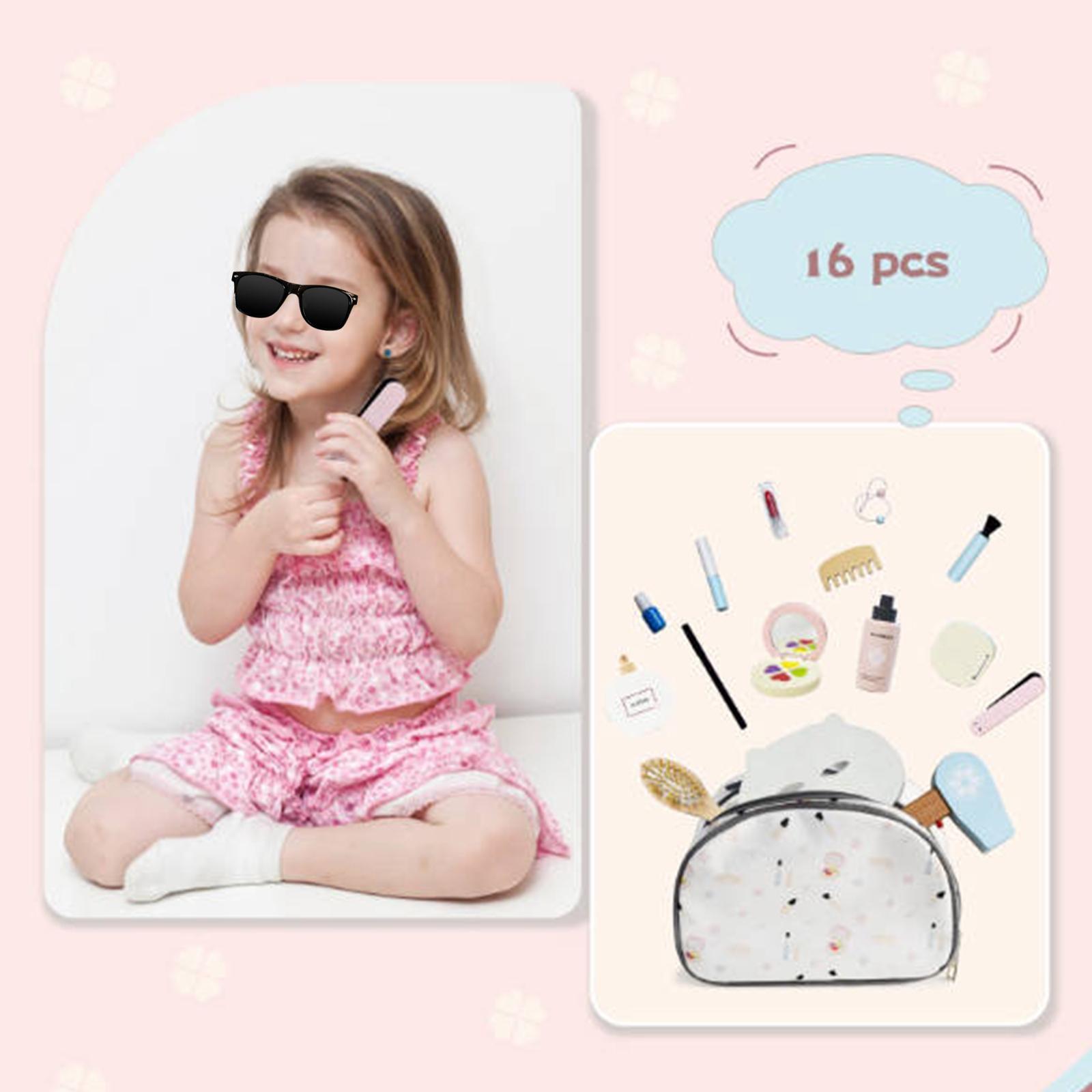 Wooden Makeup Toy Set Role Pla - Beauty Makeup Games ulasan dan harga