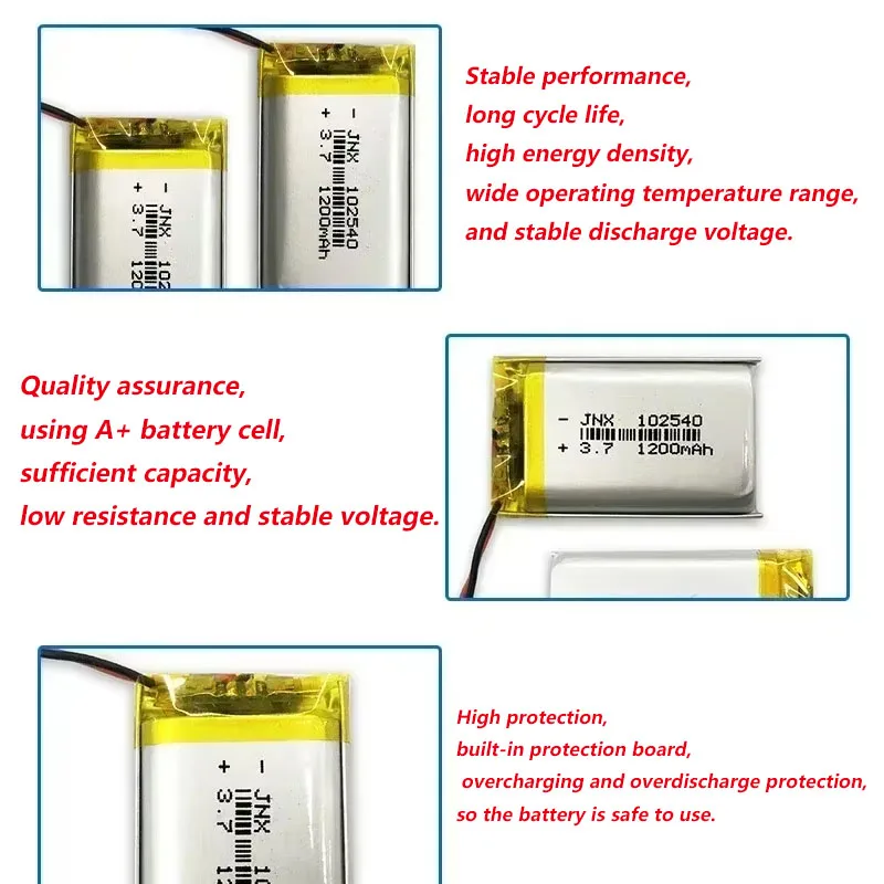 102540 3.7V 1200mAh Polymer Re - Beauty Makeup Games ulasan dan harga