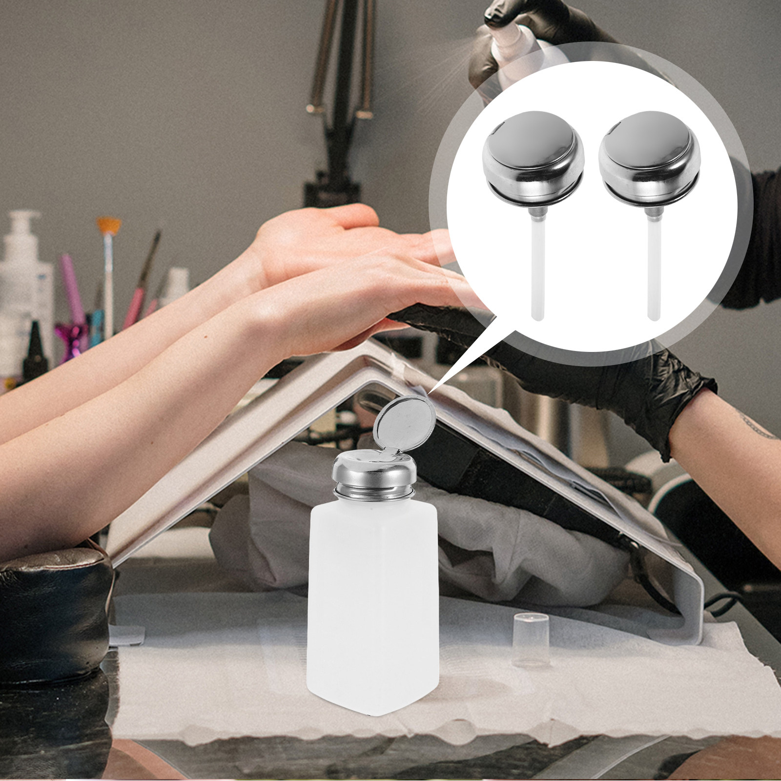 5Pcs Stainless Steel Aluminum  - Beauty For You Makeup ulasan dan harga