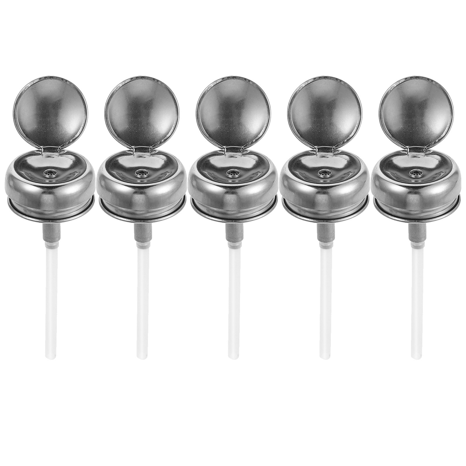 5Pcs Stainless Steel Aluminum  - Beauty For You Makeup ulasan dan harga