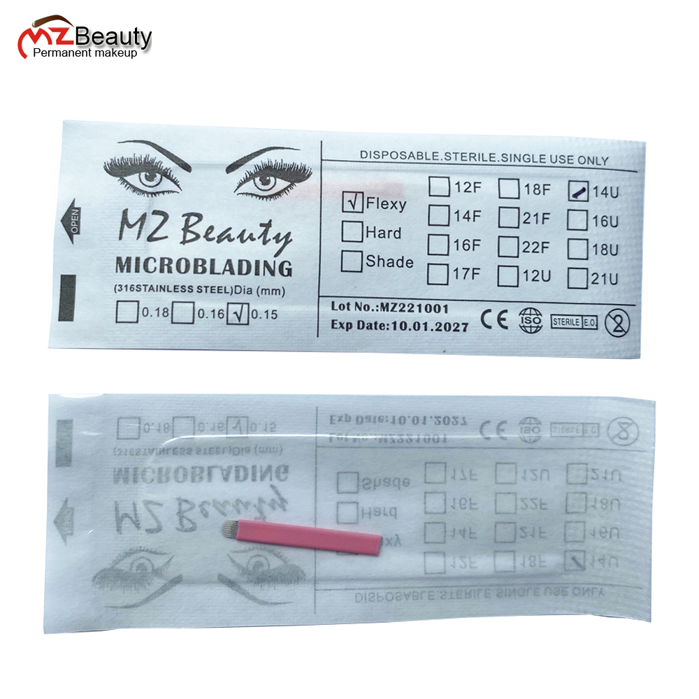 Nano 0.15MM 14 U Shape Microbl - Beauty Makeup Supply ulasan dan harga