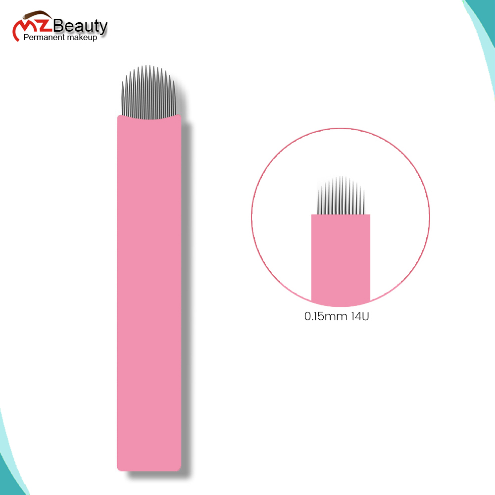 Nano 0.15MM 14 U Shape Microbl - Beauty Makeup Supply ulasan dan harga