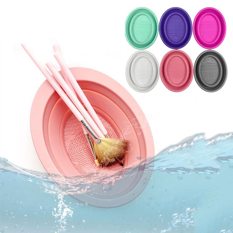 Cleaner Folding Powder Soft Si - Beauty Makeup Brushes ulasan dan harga
