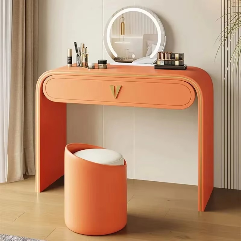 Full Set Wooden Vanity Table S - Beauty Makeup Vanity Set ulasan dan harga
