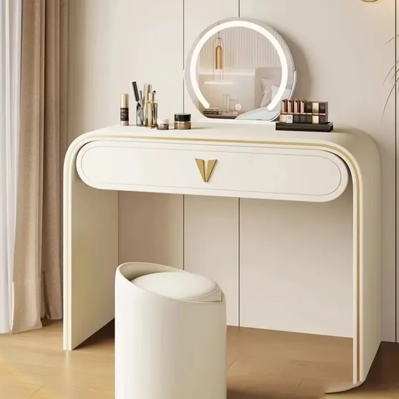 Full Set Wooden Vanity Table S - Beauty Makeup Vanity Set ulasan dan harga