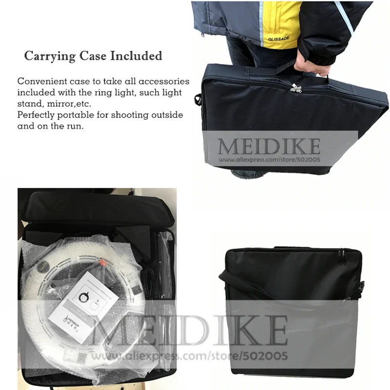 Yidoblo 96W Ring Light FD-480  - Beauty Makeup Studio ulasan dan harga