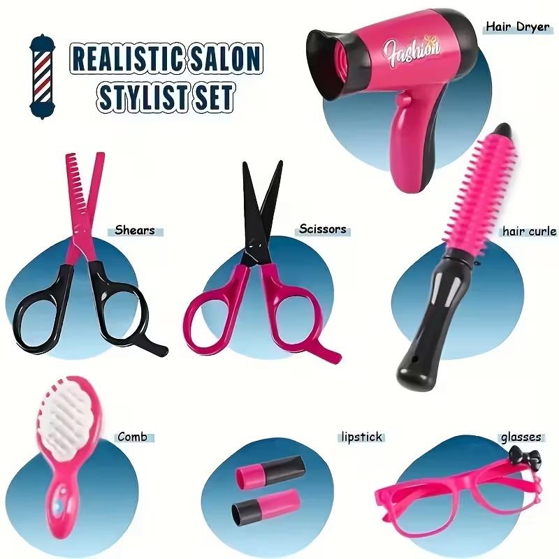 17Pcs Girls Beauty Salon Set M - Beauty Makeup Games ulasan dan harga