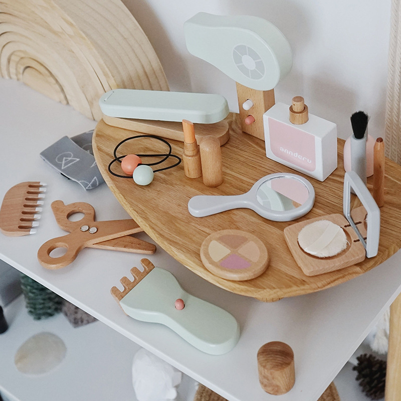 New Children Wooden Simulation - Beauty Makeup Games ulasan dan harga