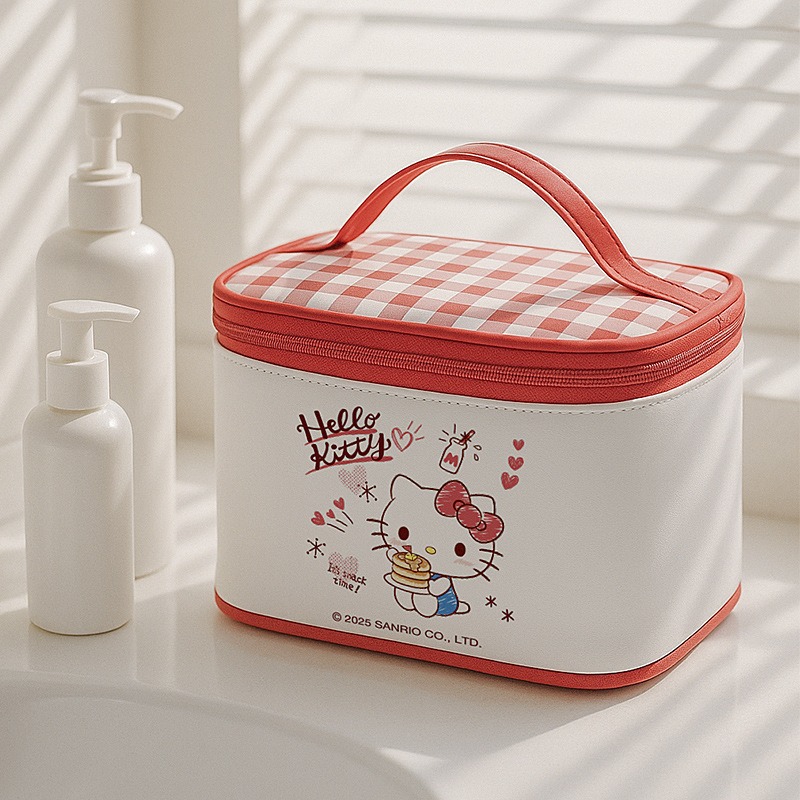 Hello Kitty Makeup Bag Cute To - Beauty Makeup Supply ulasan dan harga