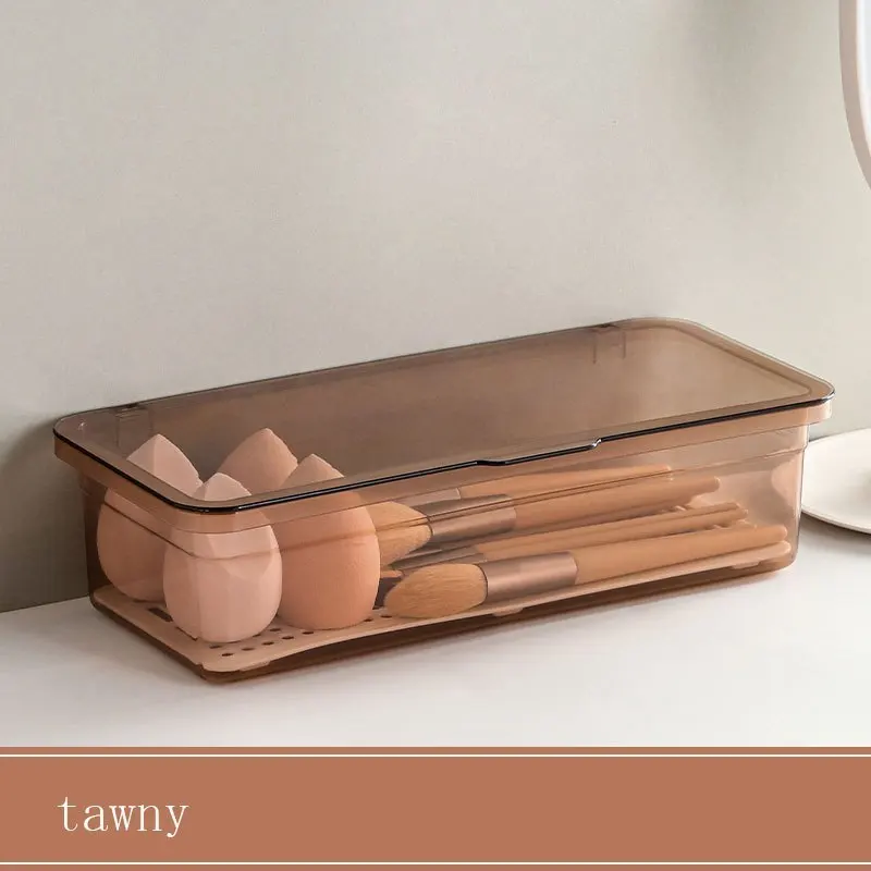 Makeup Brush Storage Box, Dres - Beauty Makeup Egg ulasan dan harga