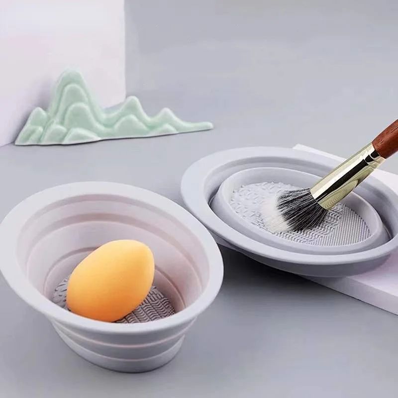 Foldable Silicone Makeup Brush - Beauty Makeup Brushes ulasan dan harga