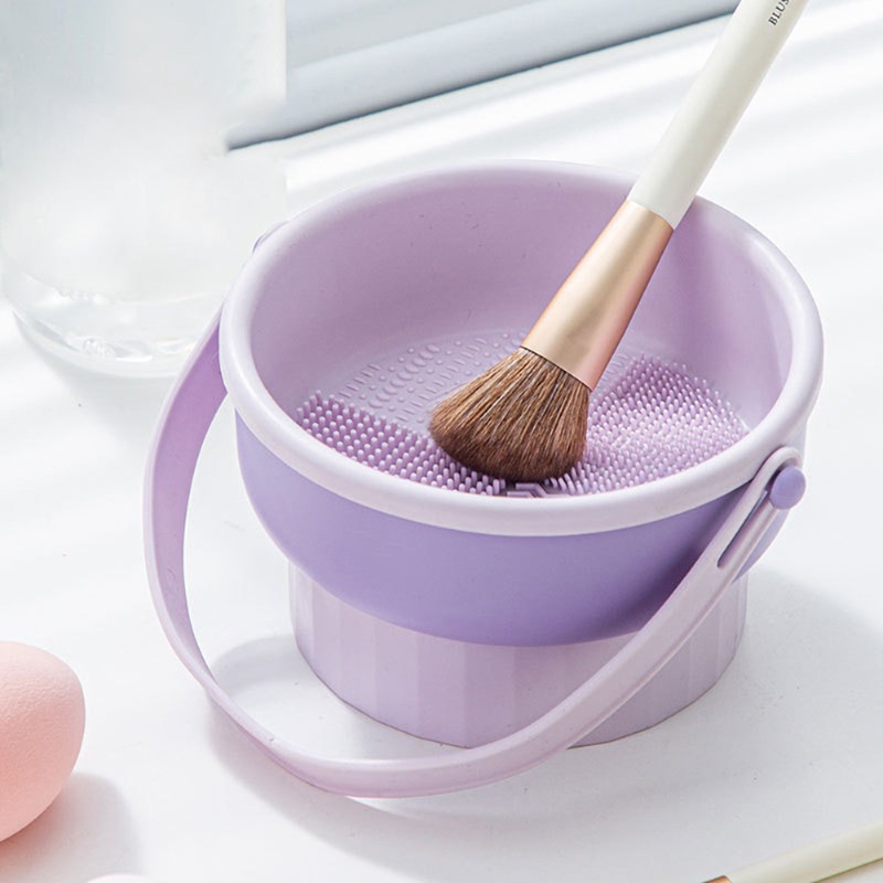 Silicone Makeup Brush Washball - Beauty Makeup Brushes ulasan dan harga