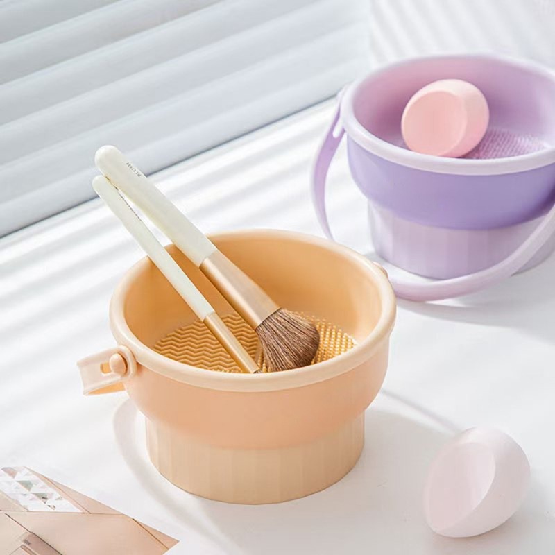 Silicone Makeup Brush Washball - Beauty Makeup Brushes ulasan dan harga