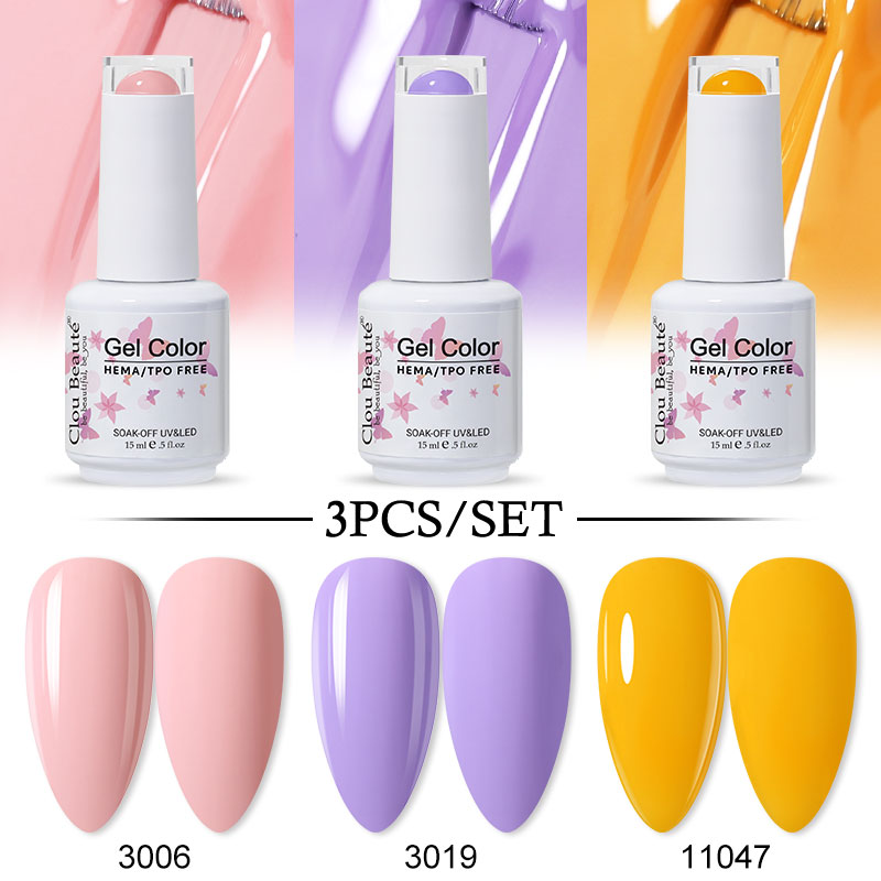 Clou Beaute 15ML 3pcs HEMA TPO - Nail Art Stamping Kit ulasan dan harga