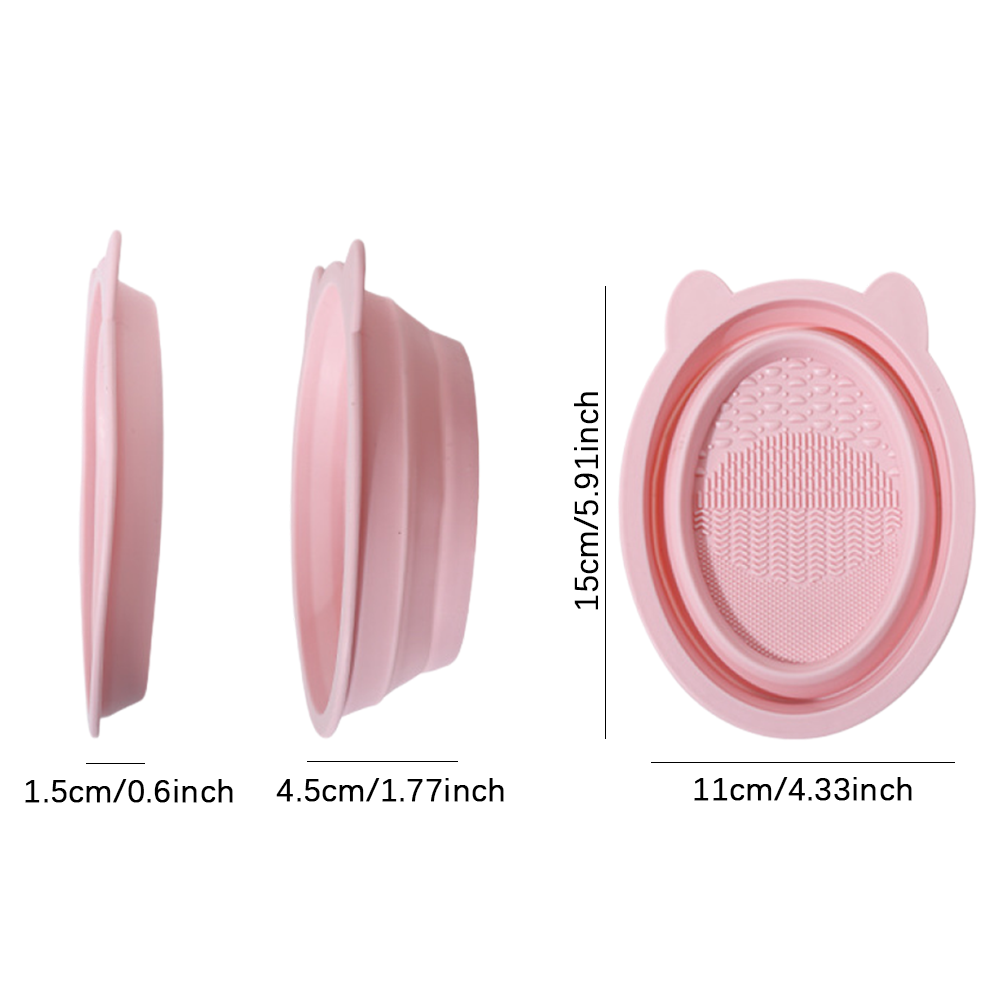 Collapsible Silicone Makeup Br - Beauty Makeup Brushes ulasan dan harga