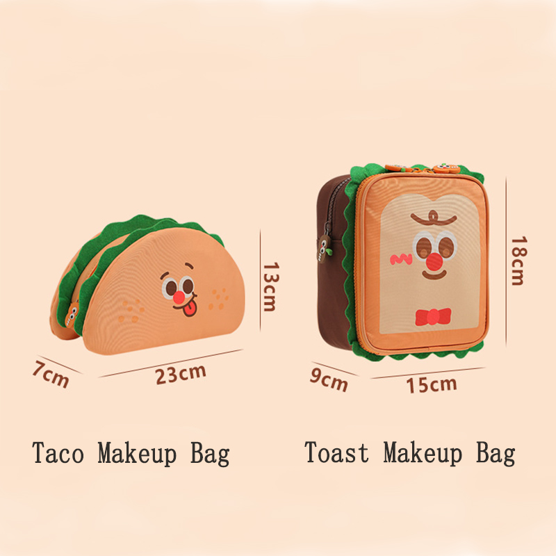 Taco and Toast-Shaped Makeup B - Beauty Makeup Store ulasan dan harga
