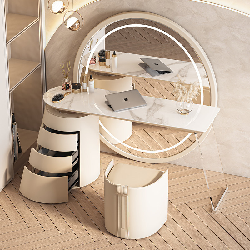 Modern Nordic Vanity Table Aes - Beauty Makeup Vanity Set ulasan dan harga