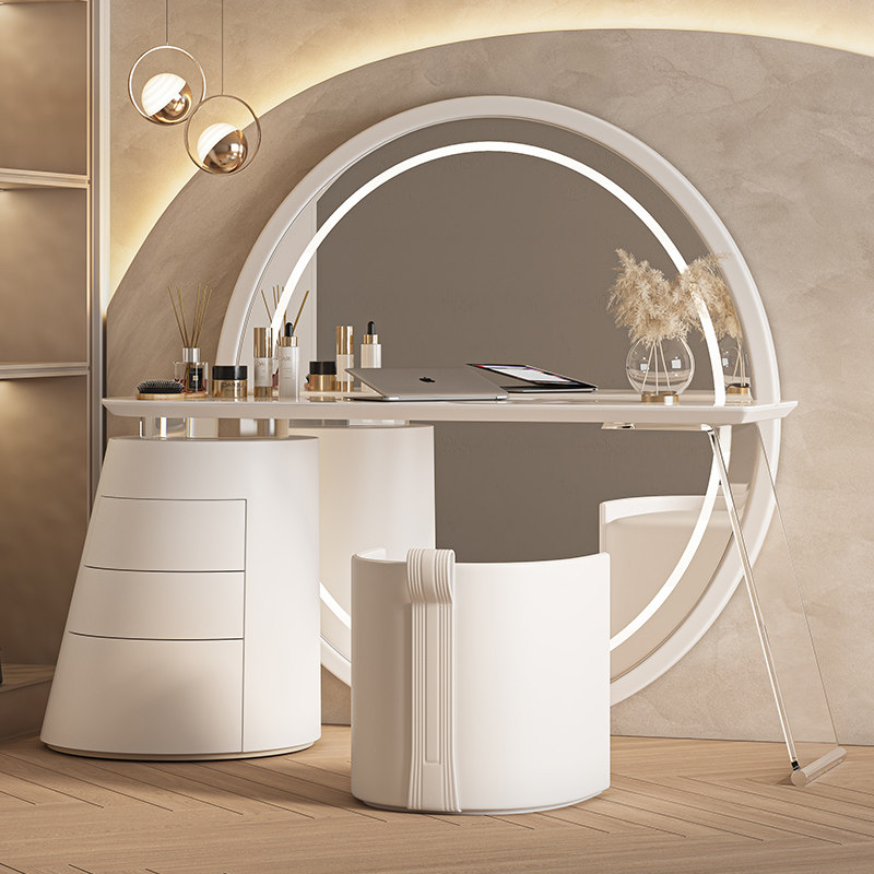 Modern Nordic Vanity Table Aes - Beauty Makeup Vanity Set ulasan dan harga