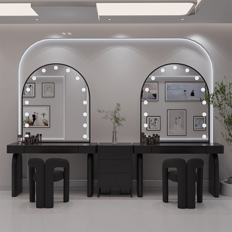 Dresser with lamp Makeup artis - Beauty Makeup Studio ulasan dan harga