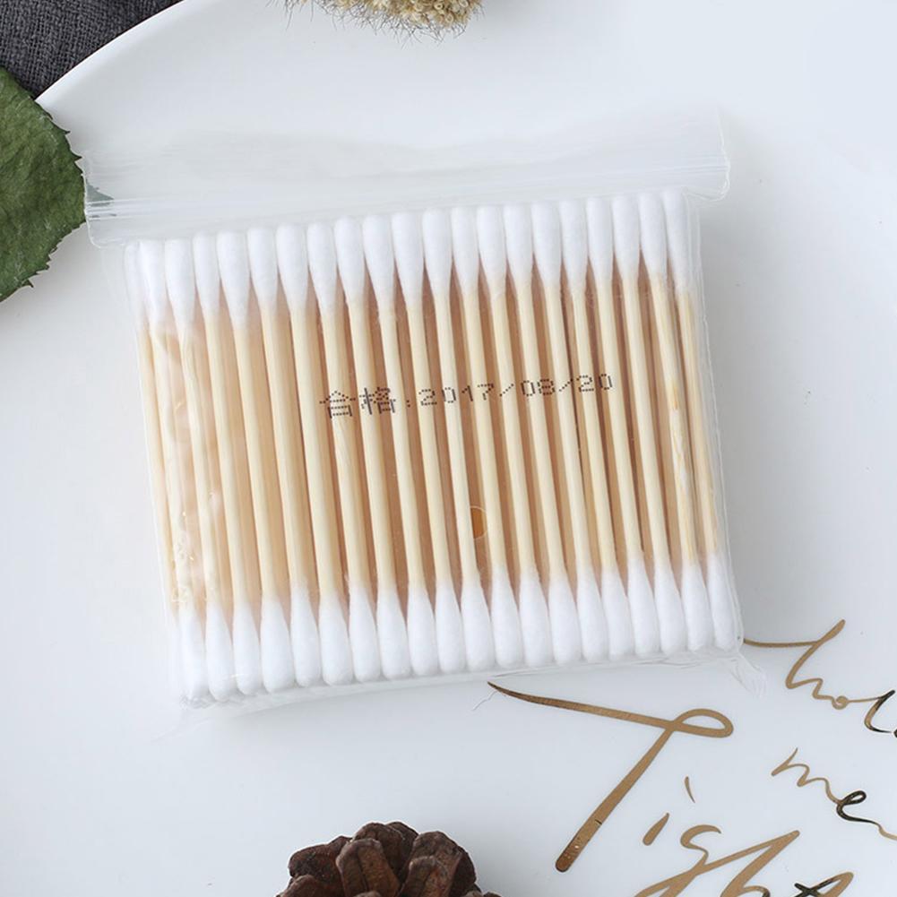 10/100pcs Disposable Cotton Sw - Beauty For You Makeup ulasan dan harga