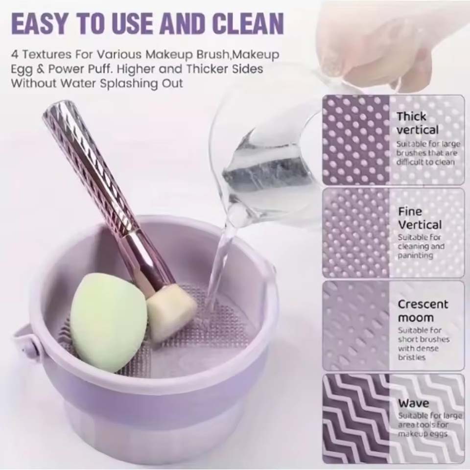 Makeup Brush Cleaning Bowl Bea - Beauty Makeup Brushes ulasan dan harga