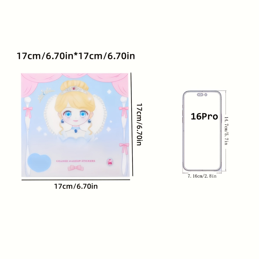 Princess Makeup Stickers, DIY  - Beauty Makeup Games ulasan dan harga