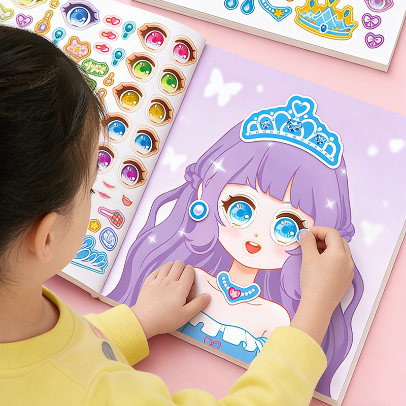 Princess Makeup Stickers, DIY  - Beauty Makeup Games ulasan dan harga